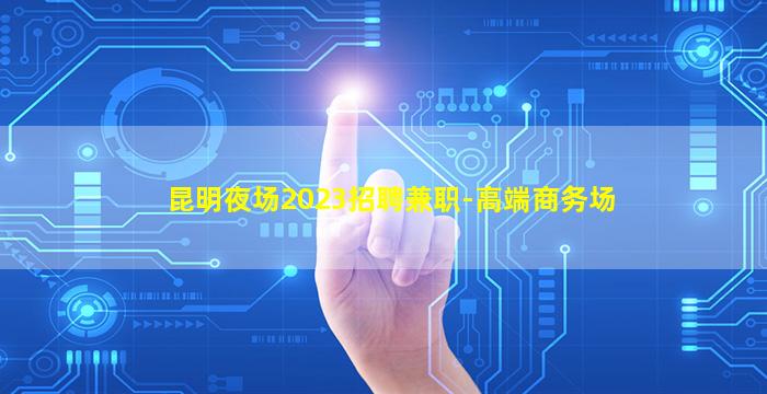 昆明夜场2023招聘兼职-高端商务场